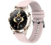 Reloj Inteligente, Pantalla 1.39tft Hd, Ip67 Resistente Al Agua, Modo Multideporte,oro