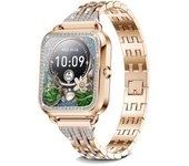 Smartwatch Reloj Podómetro De 1,57 Pulgadas Mujer Hd Pantalla Táctil Completa Android/ios Oro