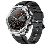 Reloj Inteligente Militar De 800mah De Largo Alcance Con Bluetooth Y Llamadas Para Monitoreo De Salud, Reloj Inteligente Deportivo Con Seguimiento