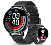 Smartwatch Para Hombre Con Función Teléfono Llamada Bluetooth, Ip67 Android Ios Negro