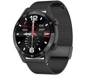 Reloj Inteligente, Monitoreo De Salud Multifuncional, Ip68 Resistente Al Agua, Para Iphone Y Android, Negro
