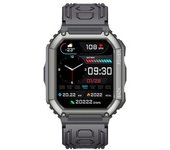 Reloj Inteligente Militar Para Hombres, Reloj Deportivo Impermeable Para Exteriores Hasta 5 Atm, Para Android Y Iphone,black