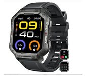 Reloj Inteligente Para Hombre: Bluetooth (contestar/hacer Llamada) Ip68 Impermeable Smartwatch Para Teléfonos Android Iphone Deportes Al Aire Libre
