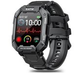 Relojes Inteligentes Para Hombres, Reloj Inteligente Para Teléfonos Android Y Compatible Con Iphone, Rastreador De Ejercicios Con Presión Arterial