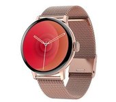 Reloj Inteligente Para Hombres Y Mujeres, Reloj Inteligente Redondo, Deportivo, Resistente Al Agua, Rastreadores De Actividad (dorado)