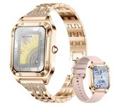 Reloj Inteligente A La Moda Para Mujer, Pulsera De Llamada Bluetooth De 1,57 Pulgadas, Monitoreo De Salud, Reloj Inteligente Deportivo Para Mujer,