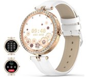 Reloj Inteligente Mujer Bluetooth Llamada Ios/android Blanco