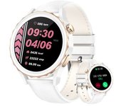 Smartwatch Mujer Con Llamada Bluetooth Smartwatch 24 Modos Deportivos Monitor Spo2 Sueño Resistente Al Agua Ip68 Dorado