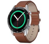 Reloj Inteligente, Monitoreo De Salud Multifuncional, Ip68 Resistente Al Agua, Para Iphone Y Android, Naranja