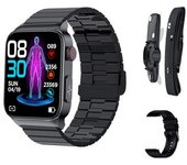 Reloj Inteligente, Pantalla Grande De 1,92 Pulgadas, Modo Multideporte, Apto Para Android Y Iphone, Negro