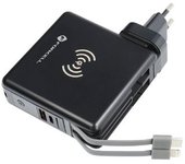 Cargador Multifuncional Forcell 5en1 Pd 20w Con Puerto Usb Tipo C/iphone Power Bank