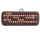 Teclado Mecánico Con Cable Con Luces Blancas Aptas Para Computadora De Oficina En Casa