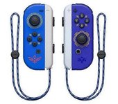 Mando Inalámbrico Joycon Para Nintendo Switch, Función De Despertador, Mandos A Distancia Izquierdo Y Derecho Con Correa Para Muñeca
