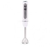Batidora Mano 1500w Acero Inoxidable Blanca 5 Velocidades Turbo