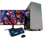 Pack Gaming Completo By Neo-pc - Amd Ryzen 5 4600g 3.7 Ghz -16gb Ram - 480 Gb Ssd - Monitor 27" Fullhd + Teclado Y Ratón - Windows 11.