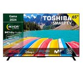 Televisor Smarttv Toshiba 65uv2363dg 65'' 4k Hdr Android 11 E Negro