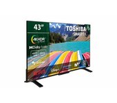 Tv Led 43" Toshiba 43uv2363dg, 4k Ultra Hd, Smart Tv