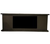 Mueble Chimenea De Madera Antracita Arosio 108 Antracita