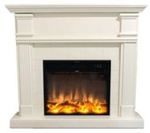 Chimenea Electrica Completa Con Inserto Electrico 1500 W Mando A Distancia Chimenea Caldera Blanca