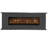 Chimenea Electrica Móvil De Lena Antracita Desio 150