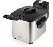 Freidora Electrica Dfx500 H.koenig, 3 Litros, Filtro Absorbente Olores, 2200 W, Hasta 190 °c, Acero Inox