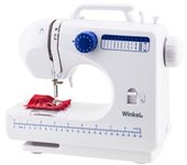 Máquina De Coser Mecánica Sw45 Wëasy, 12 Puntadas, Con Led Para Iluminar, Blanco Y Azul