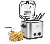 Freidora 2 En 1 Tb600 H.koenig, Maquina De Fondue, 1.2 Litros, 8 Programas, 840 W