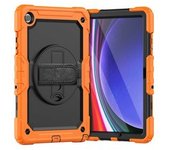 Funda Para Samsung Galaxy Tab S9plus 12.42023 Funda De Silicona Para Tablet Con Color Naranja Yemaesre