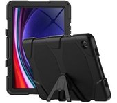 Funda Para Samsung Galaxy Tab A9 Plus 11 2023 Funda Protectora De Silicona Con Soporte Anticaída Y Antiflexión Yemaesre Negro