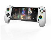 Mando Inalámbrico Para Juegos Móviles Android/iphone, Telescópico, Multifuncional, Con Doble Vibración Y Seis Ejes, Color Blanco Yemaesre