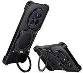 Funda Magnética Con Soporte Para Huawei Mate 70 Y Parachoques De Metal.
