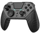 Mando De Ps4 Yemaesre Yxq300 Rgb Negro Brillante