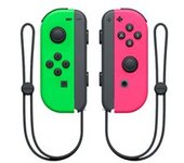 Joy-con L/r Para Controladores De Switch Captura De Tela Verde/rosa Yemaesre