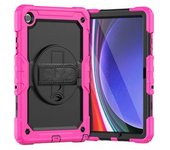 Funda Para Samsung Galaxy Tab S9plus 12.42023 Yemaesre Funda De Silicona Para Tablet Rosa Roja