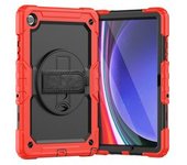 Funda Para Samsung Galaxy Tab S9plus 12.42023 Funda De Silicona Para Tablet Con Yemaesre Rojo
