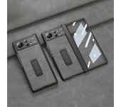 Funda De Cuero Mate Para Xiaomi Mix Fold 2 5g Con Función Atril Y Película De Vidrio Templado