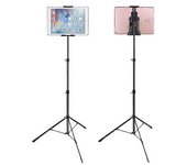 Trípode Y Palo Selfie Para Teléfono Móvil, Soporte De Suelo Para Smartphones, Tabletas Y Ipads De 4 A 12 Pulgadas.