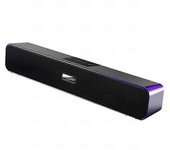 Yindiao Abs Desktop Bluetooth Alto-falante Soundbar Hifi Computador Laptop Alto-falante