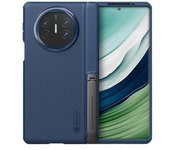 Funda Plegable Nillkin Super Frosted Shield Para Huawei Mate X5, Con Función Atril, De Policarbonato Mate, Color Azul