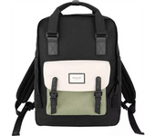Himawari 1010 Mochila Para Computadora Portátil Negro Y Verde