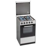 Cocina A Gas Jocel, 3 Fuegos 50cm, Horno 54l