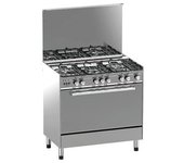 Cocina A Gas Jocel, 5 Fuegos 90cm, Horno 130l