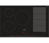 Siemens Placa De Inducción 80cm 4 Fuegos 7400w Negra - Ex851lvc1f