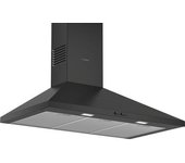 Bosch Campana De Pared Decorativa 90cm 360m3 / H Negro - Dwp94bc60