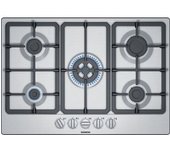 Siemens Iq300 Eg7b5qb90 Placa De Gas Empotrada De 5 Quemadores En Acero Inoxidable