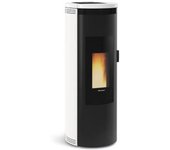Nordica Extraflame Estufa De Pellets De Leña 8kw Blanca - Amikablanc
