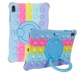 Funda De Silicona Con Función De Presión Y Función Atril Para Tableta Samsung Galaxy Tab S9/s8/s7 Con Soporte Giratorio Y Cubierta De Pc