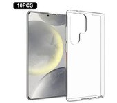 10 Unidades/paquete Para Samsung Galaxy S25 Ultra Clear Case Funda Protectora De Tpu Sin Marca De Agua