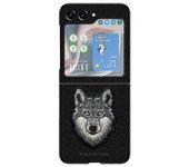 Raigor Inverse Wolf Series Para Samsung Galaxy Z Flip5 5g Funda Bordada Para Teléfono