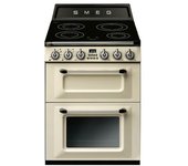 Cocina Inducción Smeg Tr62ip2 Crema 60cm 4f
